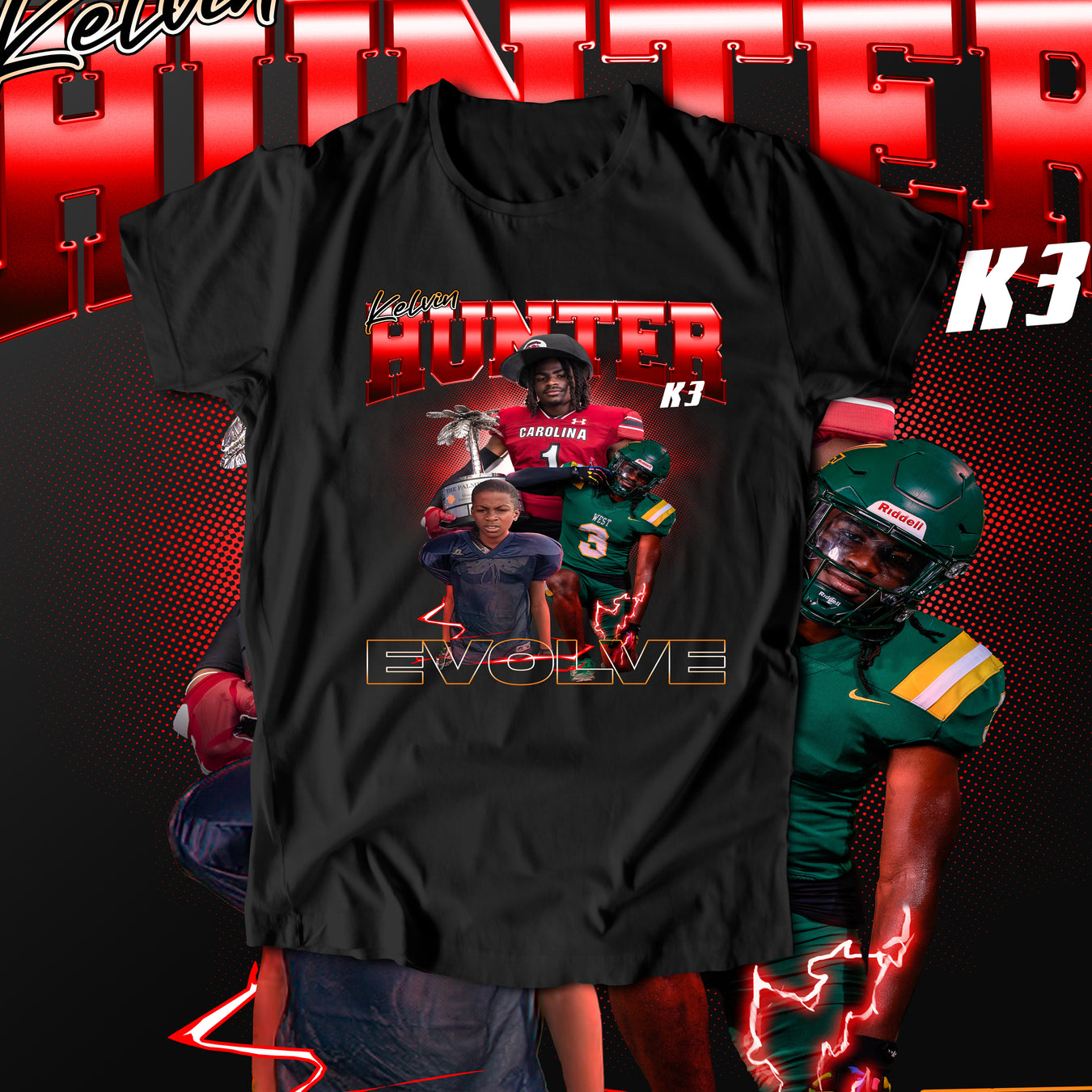 Kelvin Hunter Merch