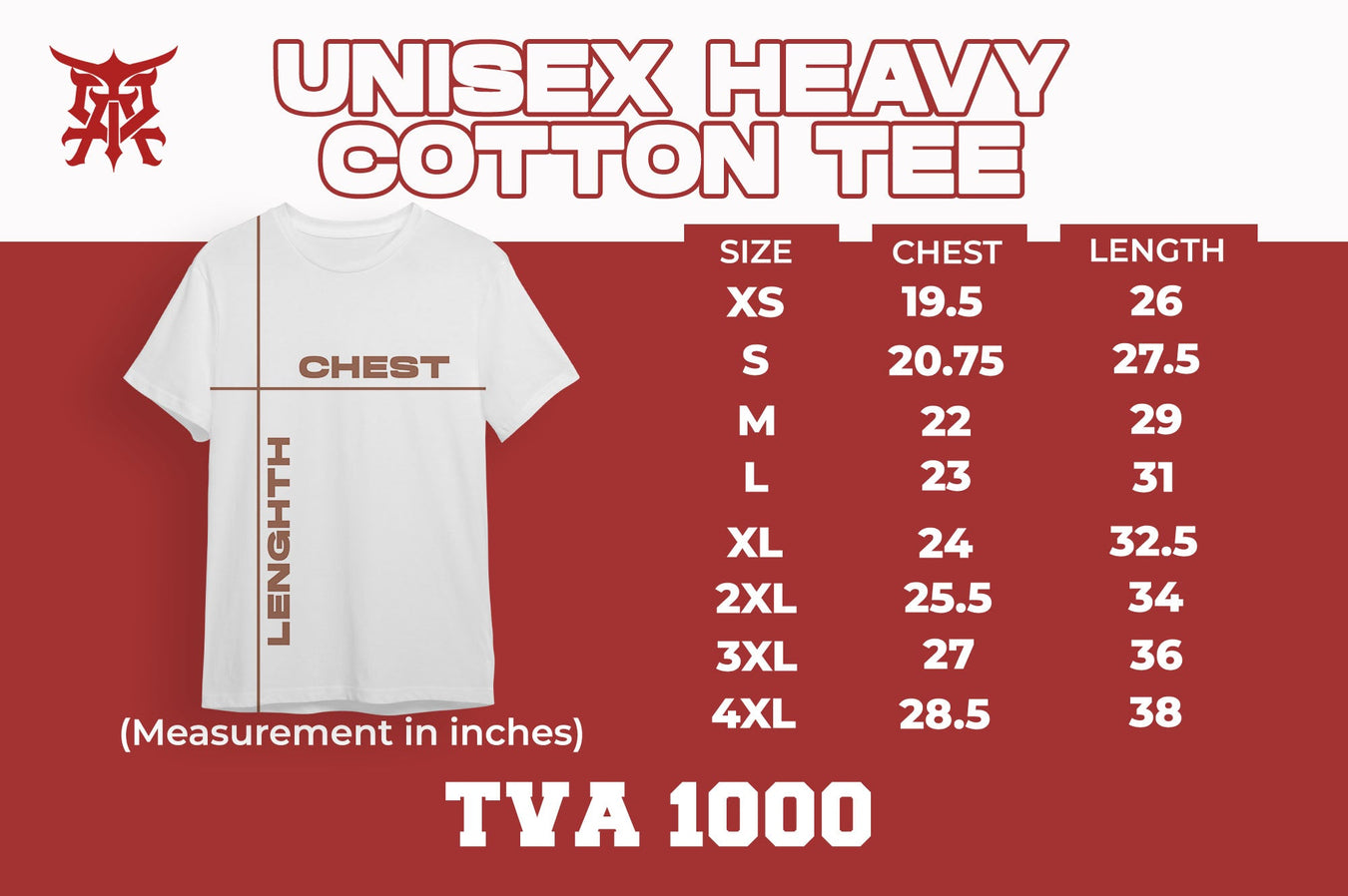 Unisex Heavy Cotton Garments