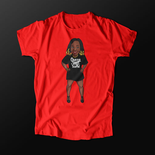 Queen Jay Mascot (T-Shirt)-DaPrintFactory