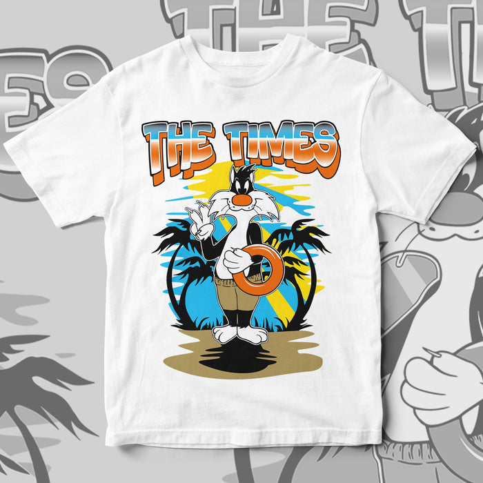 Sylvester - The Times (T-Shirt)-DaPrintFactory