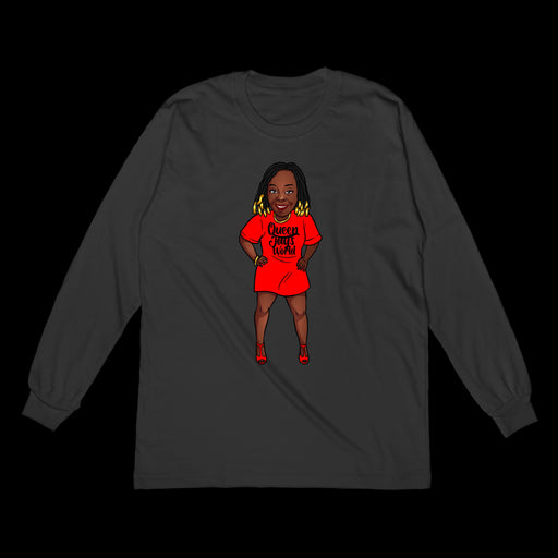 Queen Jay Mascot (Longsleeve)-DaPrintFactory