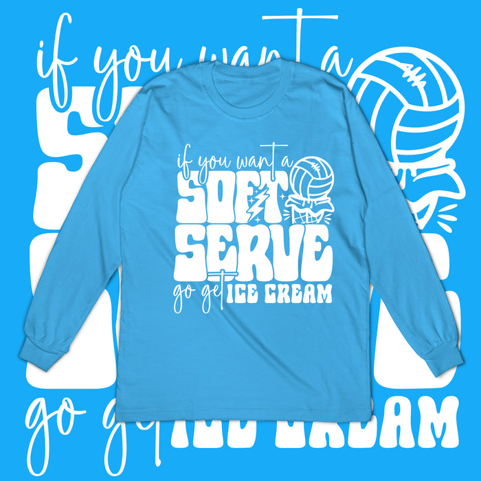 SF - Soft Serve Volleyball (Long Sleeve)