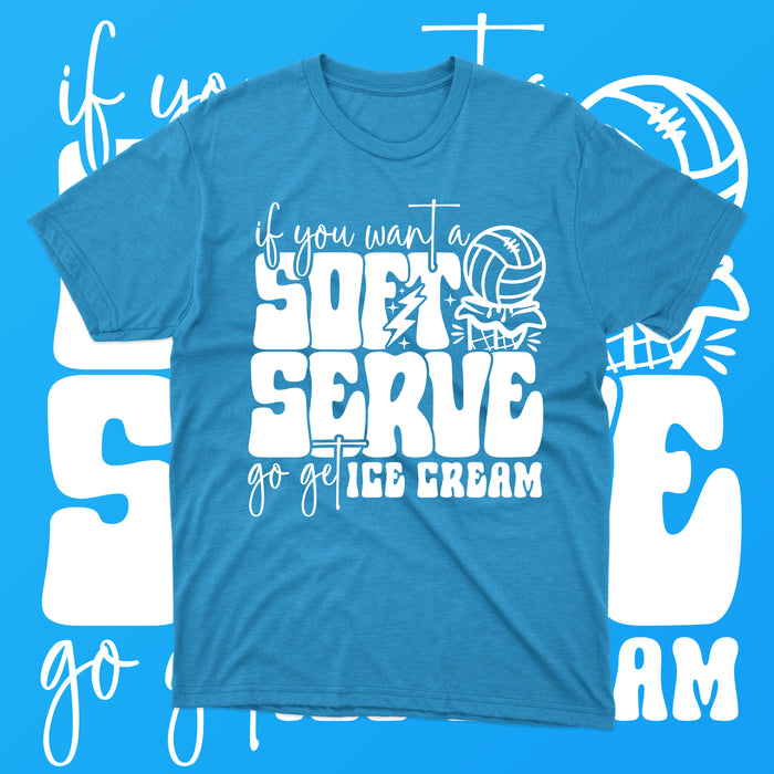 SF - Soft Serve Volleyball (T-Shirt)