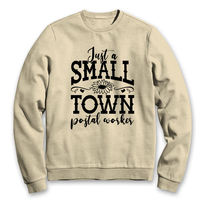 Just A Small Town Postal Worker (Crewneck Sweatshirt)-DaPrintFactory