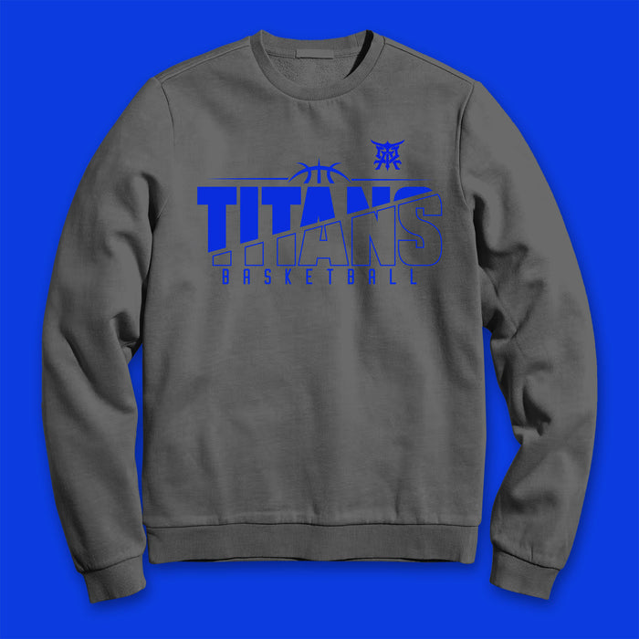 Titans - Half & Half (Crewneck Sweatshirts)