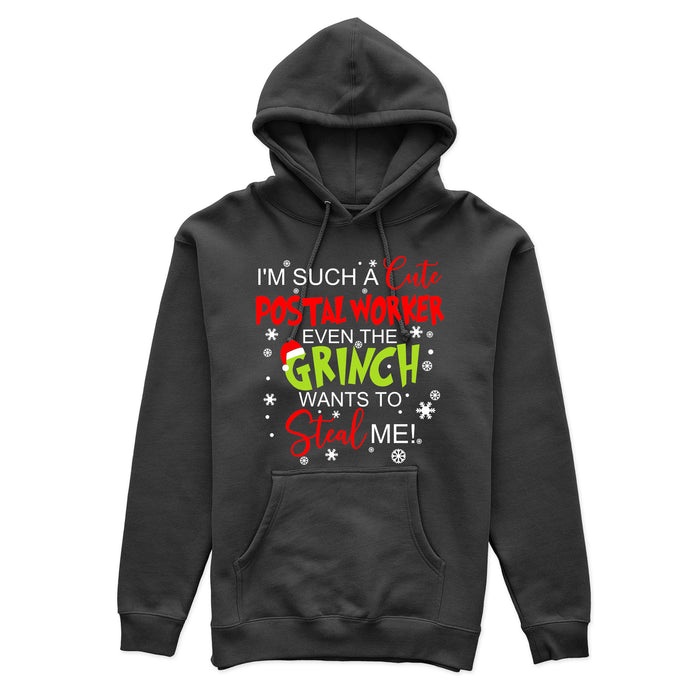 I'm Such A Cute Postal Worker (Hoodie)-DaPrintFactory