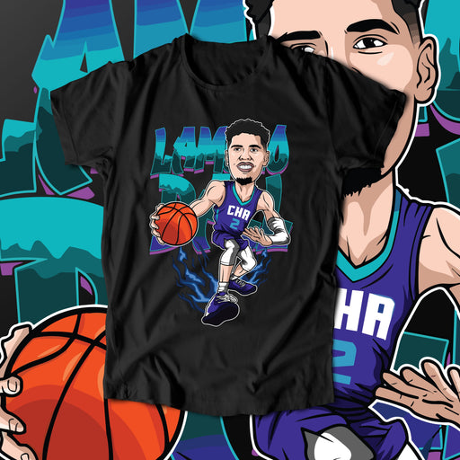 Lamelo Ball - Young Gun (T-Shirt)-DaPrintFactory