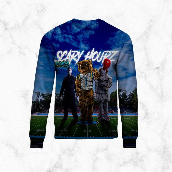 SF - Scary Hourz (Crewneck Sweatshirt)-DaPrintFactory