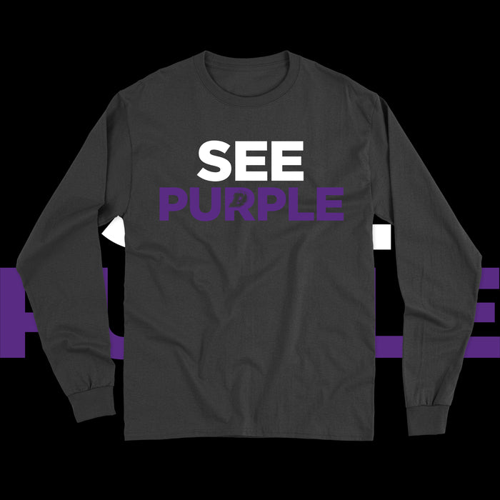 See Purple (Falcons) - Long sleeve