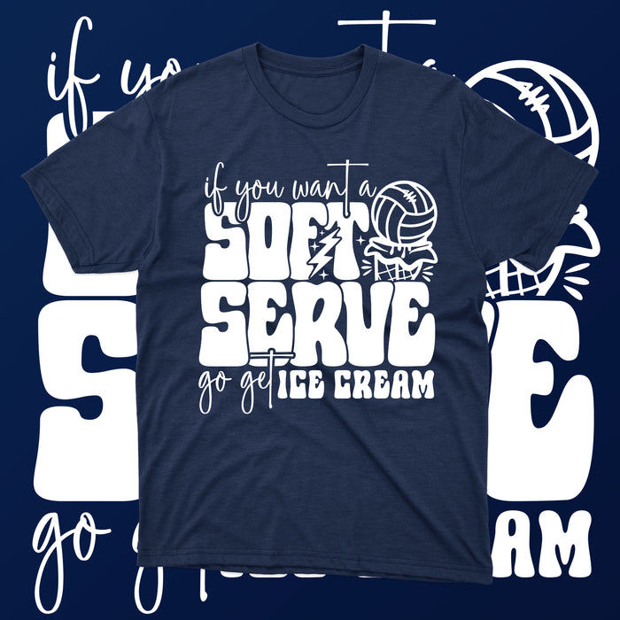 SF - Soft Serve Volleyball (T-Shirt)