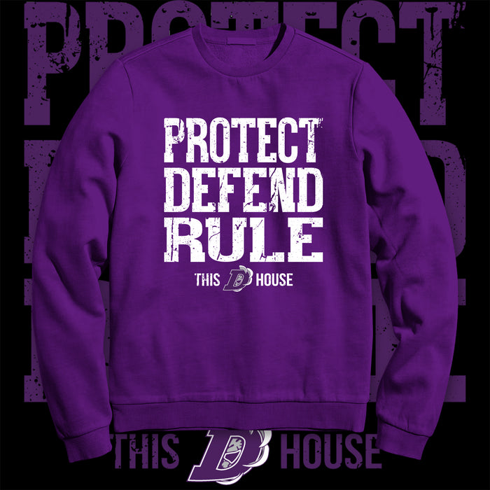 Protect Defend Rule - Falcons (Crewneck Sweatshirt)