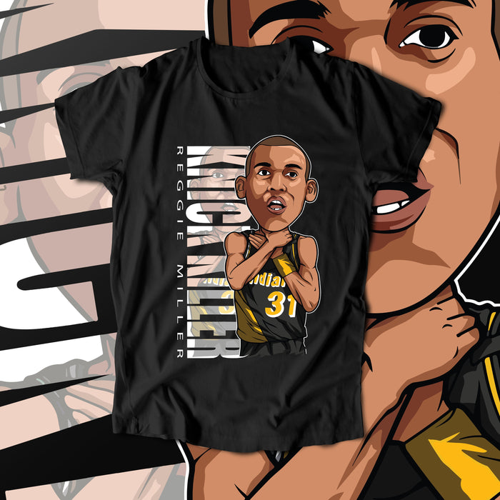 Reggie Miller - Choke Artist (T-Shirt)-DaPrintFactory