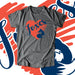 Foxes Scribble Heart (T-Shirts)-DaPrintFactory