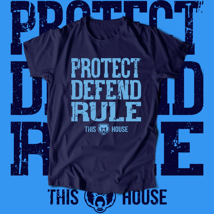 Protect Defend Rule - Bruins (T-Shirt)-DaPrintFactory