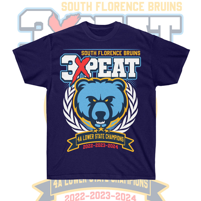 Bruins - 3X Lower State Champs (T-Shirt)