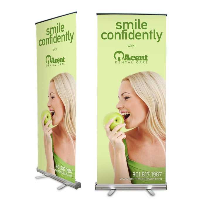 Retractable Banners (w/ Stand) (Print)-DaPrintFactory