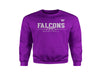 Falcons Half Basketball (Crewneck)-DaPrintFactory