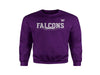 Falcons Half Football (Crewneck)-DaPrintFactory