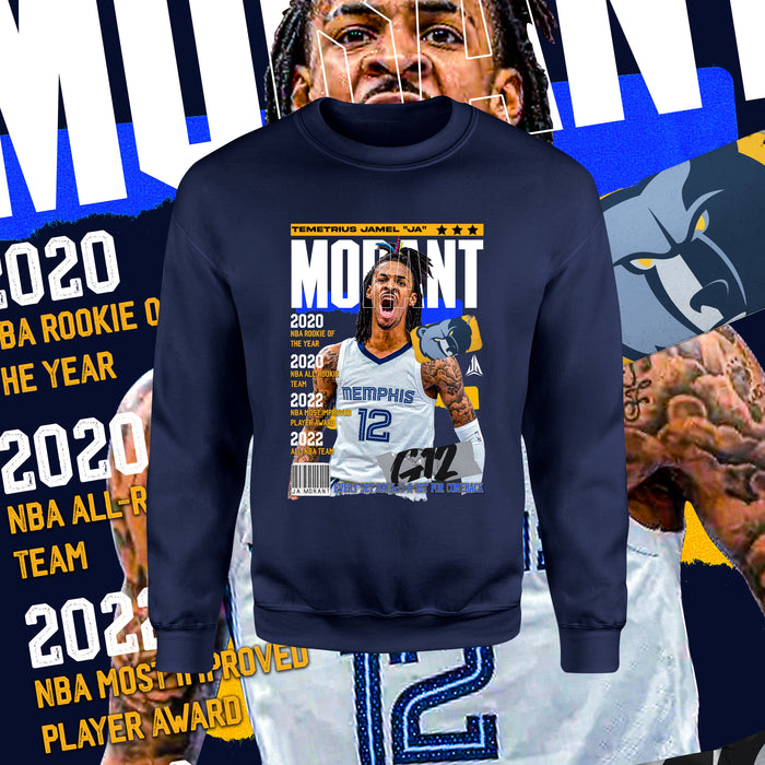 Slam "Like" - Ja morant (Crewneck Sweatshirt)-DaPrintFactory