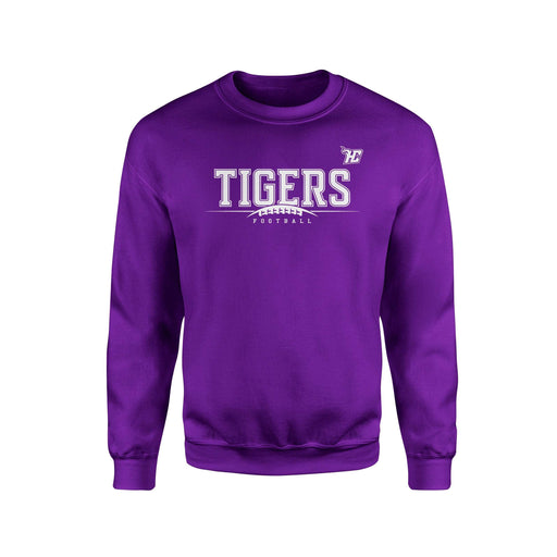 Tigers Half Football (Crewneck)-DaPrintFactory