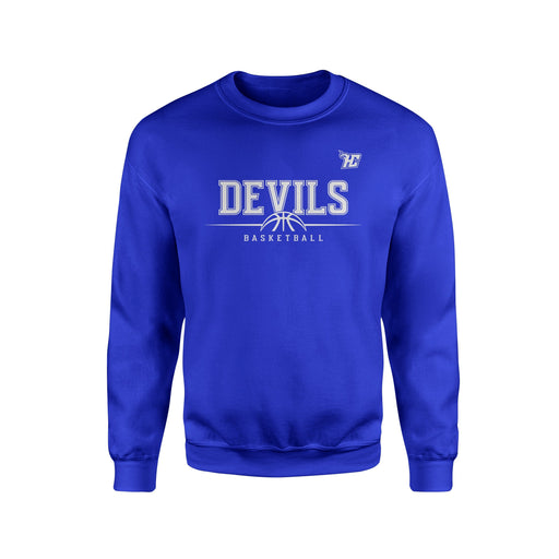 Devils Half Basketball (Crewnecks)-DaPrintFactory