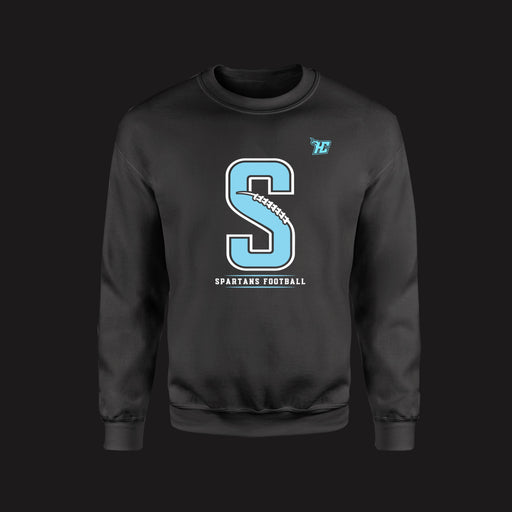 Spartans "S" Football (Crewnecks)-DaPrintFactory