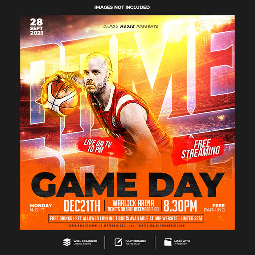 Game Day Flyer 5-DaPrintFactory