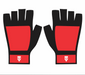 TV Weight Lifting Gloves-DaPrintFactory