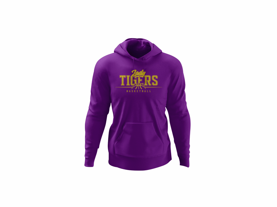 Lady Tigers Half Basketball (Hoodies)-DaPrintFactory