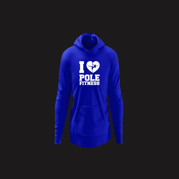 Levels Pole Fitness Stacked (Hoodie)-DaPrintFactory