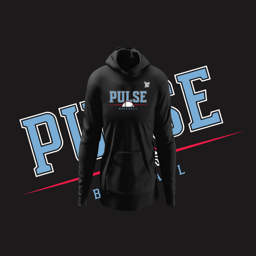 Pulse Half Baseball (Hoodie)-DaPrintFactory