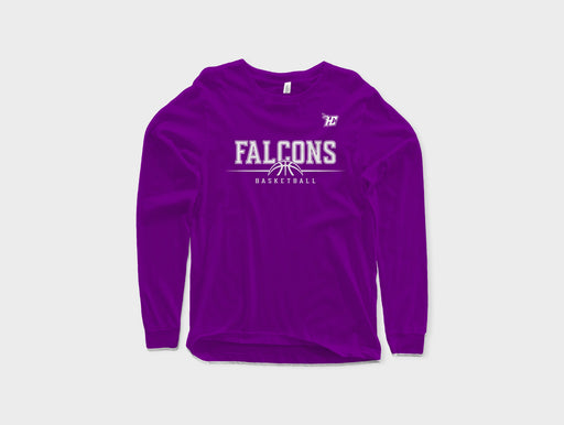 Falcons Half Basketball (Long sleeves)-DaPrintFactory