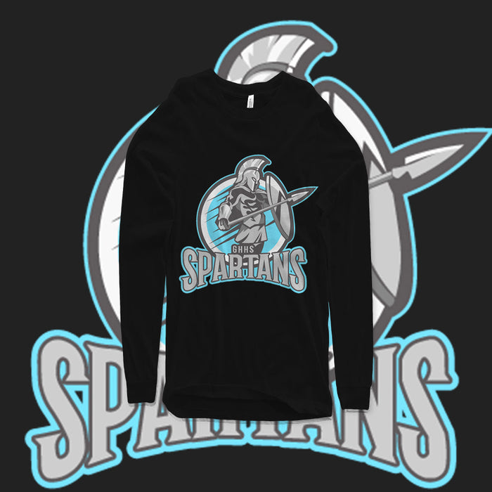 Glenn Hills High Logo (Long Sleeves)-DaPrintFactory