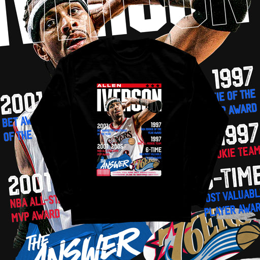 Slam "LIKE" - Allen Iverson (Longsleeve)-DaPrintFactory