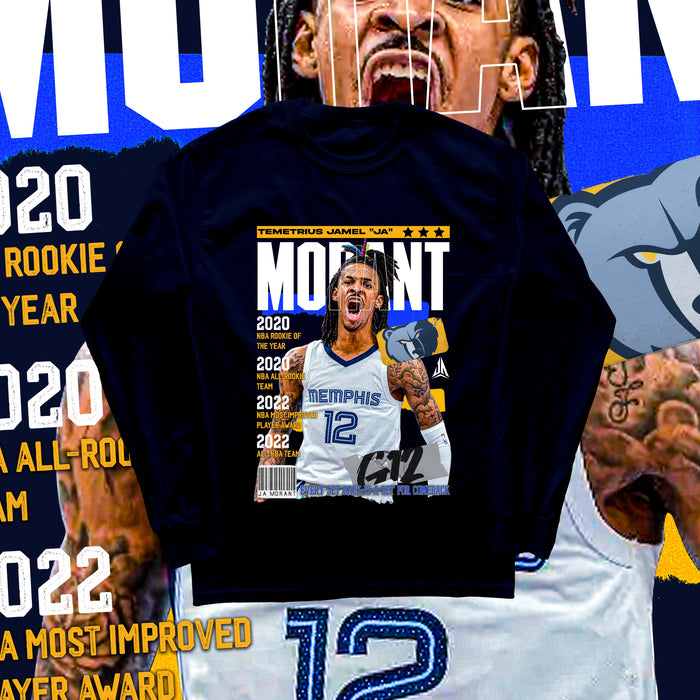 Slam "Like" - Ja Morant (Longsleeve)-DaPrintFactory