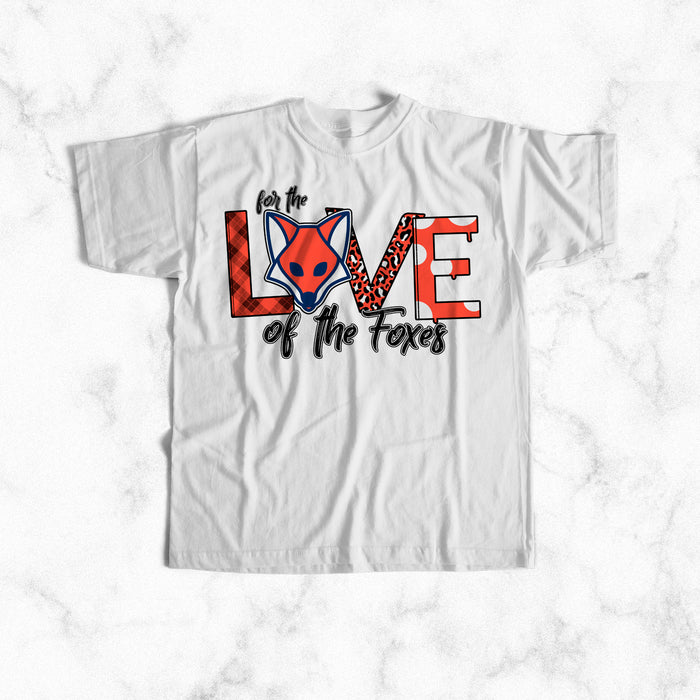 For The Love of The Foxes (T-Shirt)-DaPrintFactory