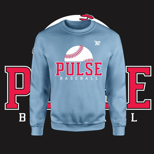 Pulse Baseball (Crewneck)-DaPrintFactory