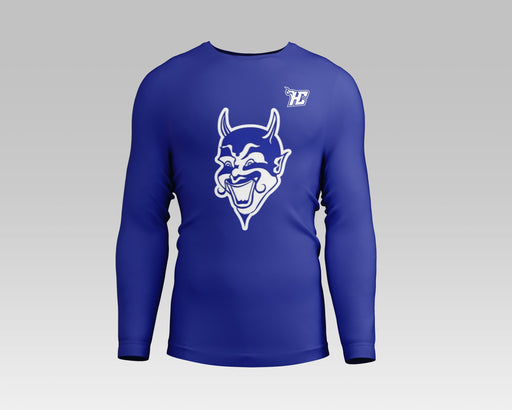 Devils Logo (Dri-Fit Long Sleeve Shooting)-DaPrintFactory