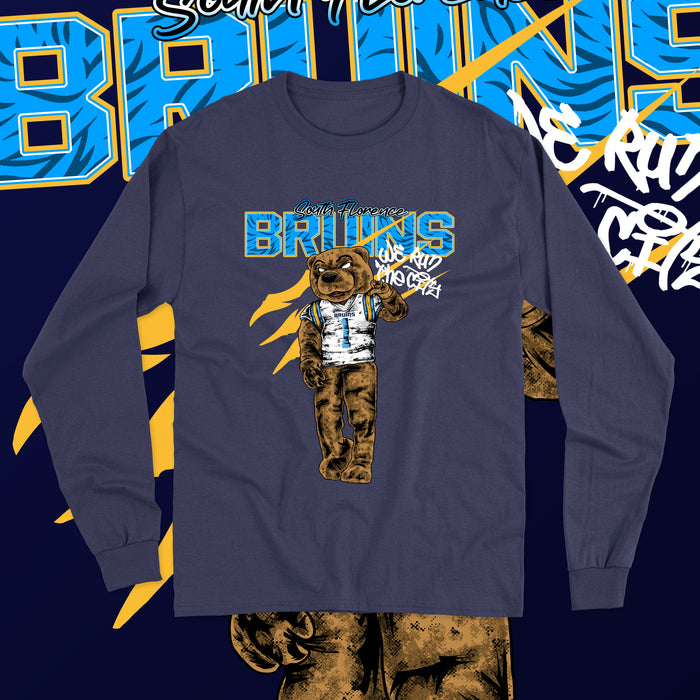 Bruins - We Run The City (Longsleeve) "Football"-DaPrintFactory