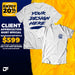 Client T-Shirt Special (100 Qty. Minimum)-DaPrintFactory