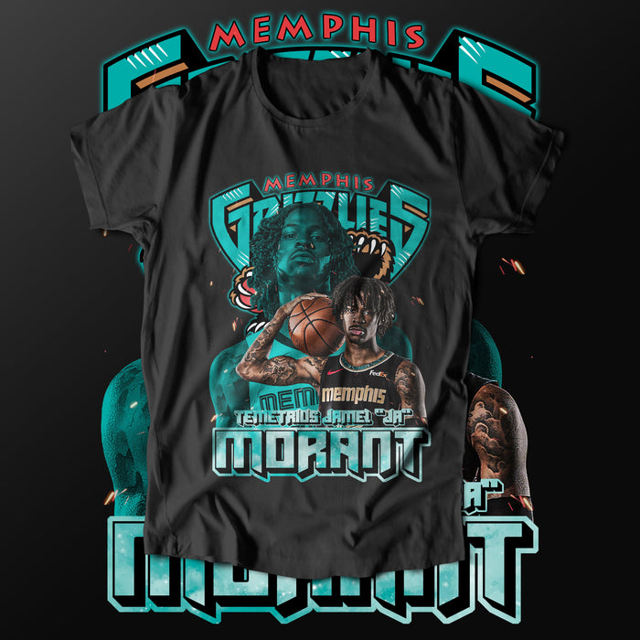 Ja Morant - Crestwood Kid (T-Shirt)-DaPrintFactory