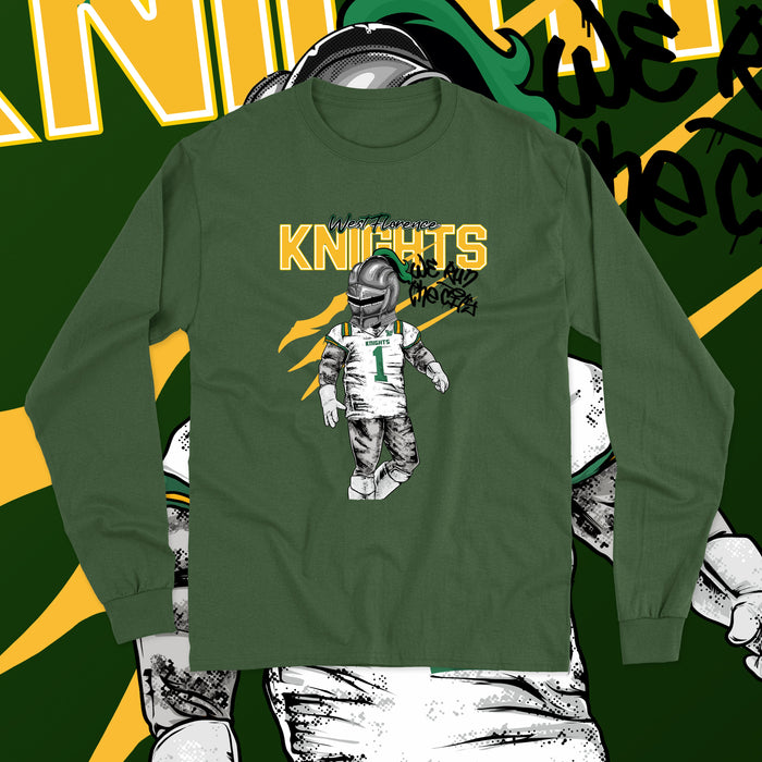 Knights - We Run The City (Longsleeve) "Football"-DaPrintFactory