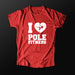 Levels Pole Fitness Stacked (T-Shirt)-DaPrintFactory