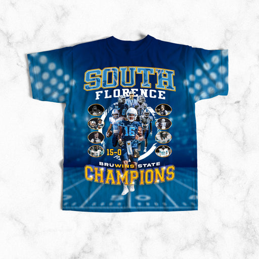 South Florence 2022 Champions (T-Shirt)-DaPrintFactory